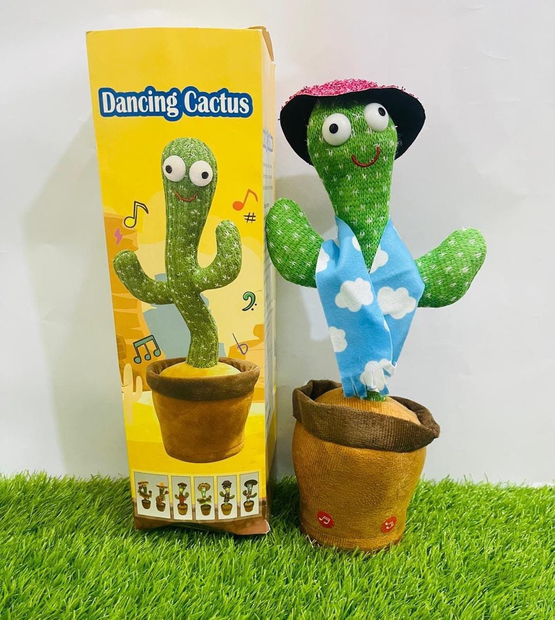 Dancing Cactus Plush Toy for Kids – Soft, Fun & Interactive
