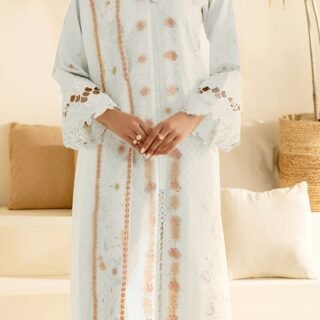 Lawn Bamber Duppata 2026 embroidered premium lawn Eid dress with chikankari design