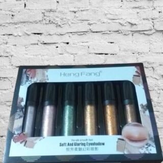 Heng Fang glitter eyeshadow pack of 6 shades shimmery long lasting makeup