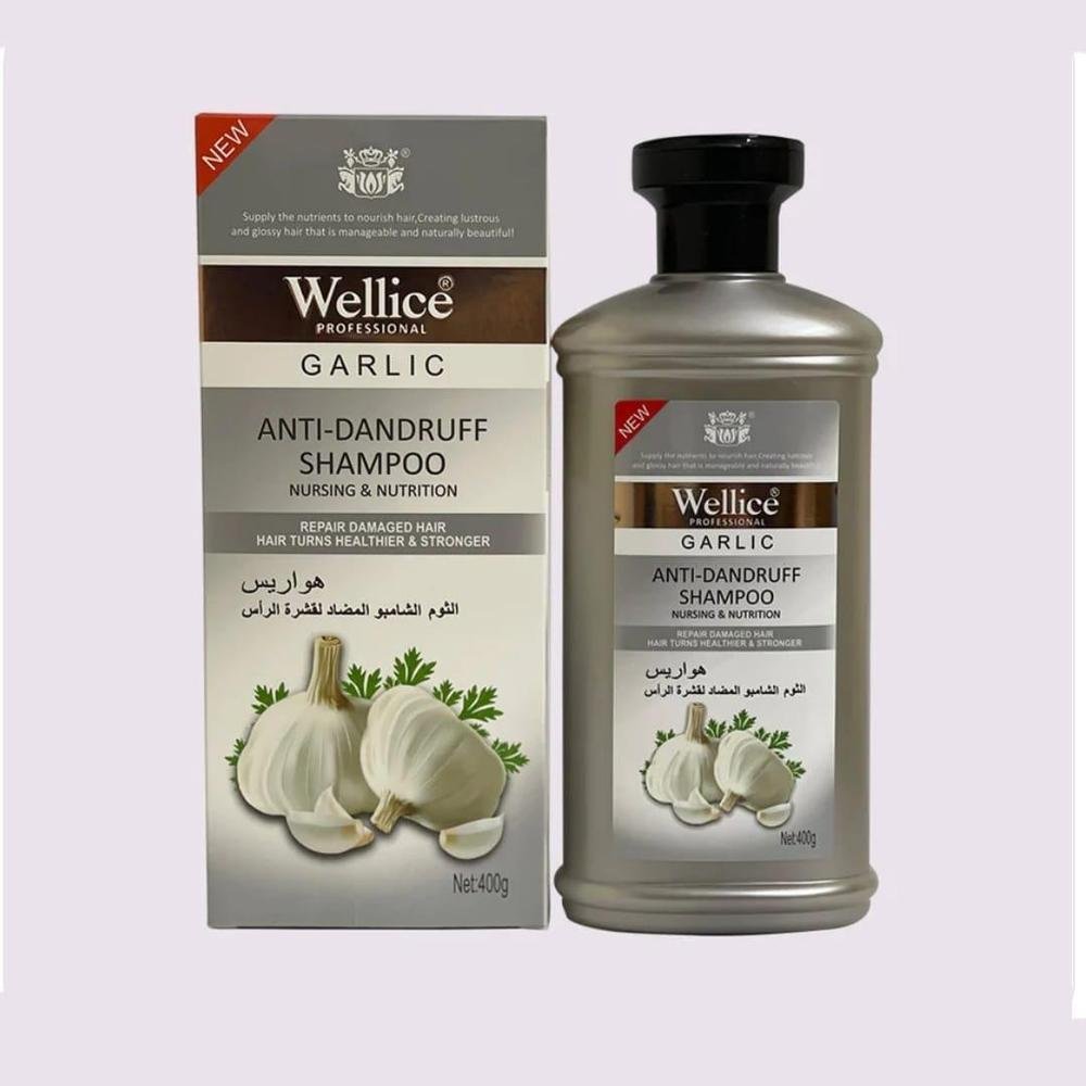 Exclusive Wellice Hair Care Bundle Garlic Onion Shampoo Oil - Image 2
