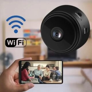 mini wifi camera black compact remote viewing security surveillance device