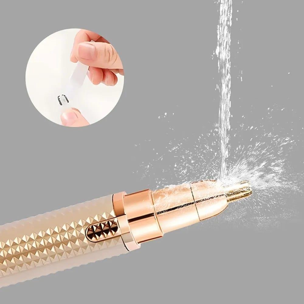 3 in 1 Rechargeable Facial Hair Remover Eyebrow Trimmer Women - Image 7