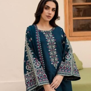 mashal embroidery 3pc lawn suit women pakistan long shirt embroidered dupatta