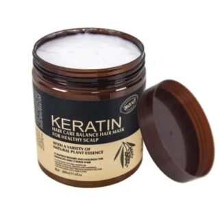 Keratin Hair Mask 500ml for damaged hair repair and shine