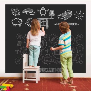 Chalkboard sticker 24x60 wall writing board for home and classroom