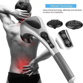 USB rechargeable massager gun for muscle relief