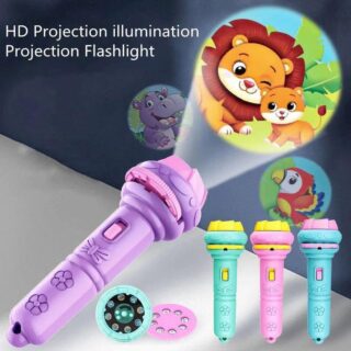 Projection Flashlight for Kids animal wall projector toy