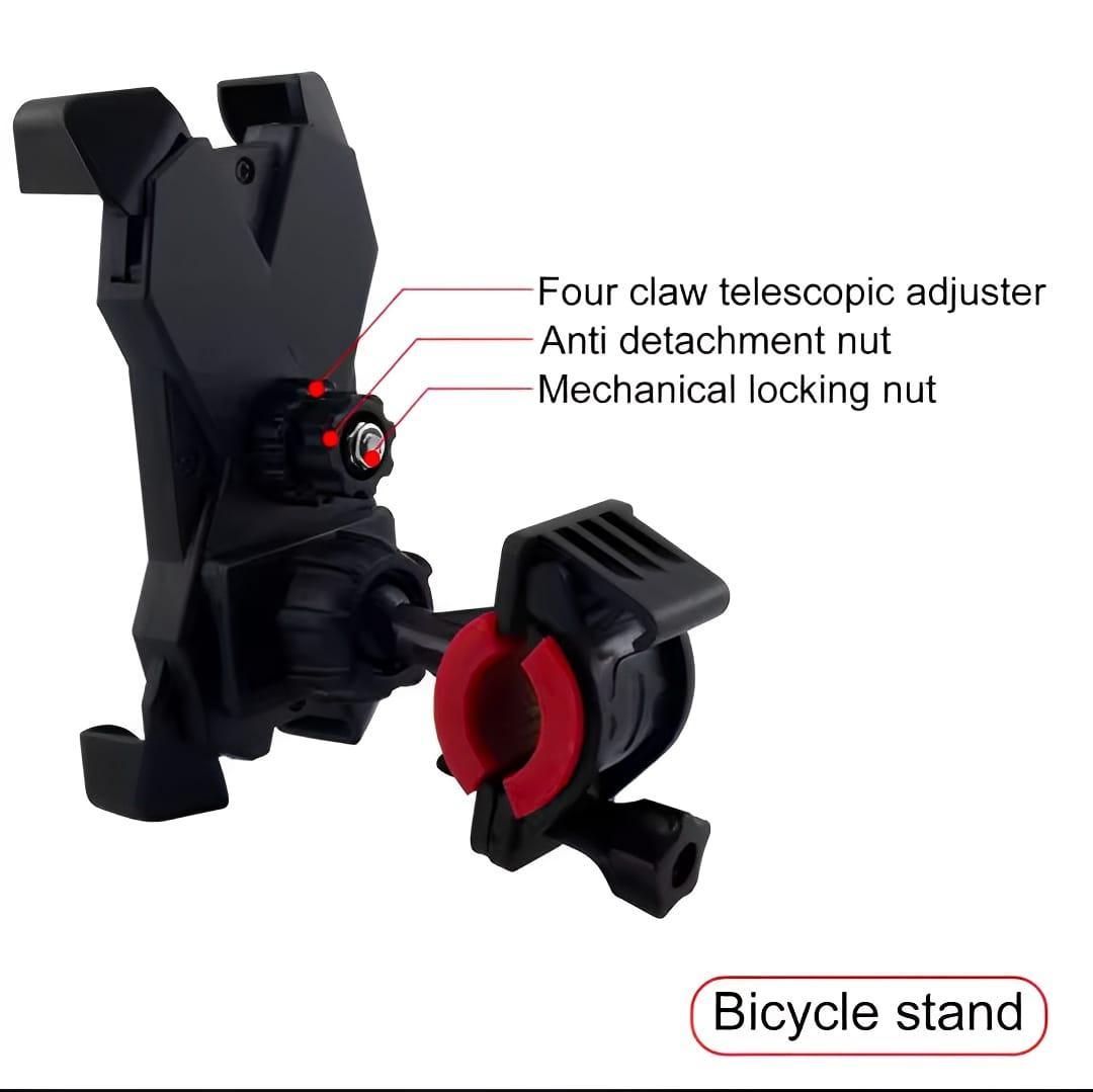 Premium Phone Holder 360° Shockproof Stable Grip Stand 3 360 degree shockproof phone holder black
