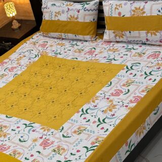 Premium cotton bedsheet for bedroom decor