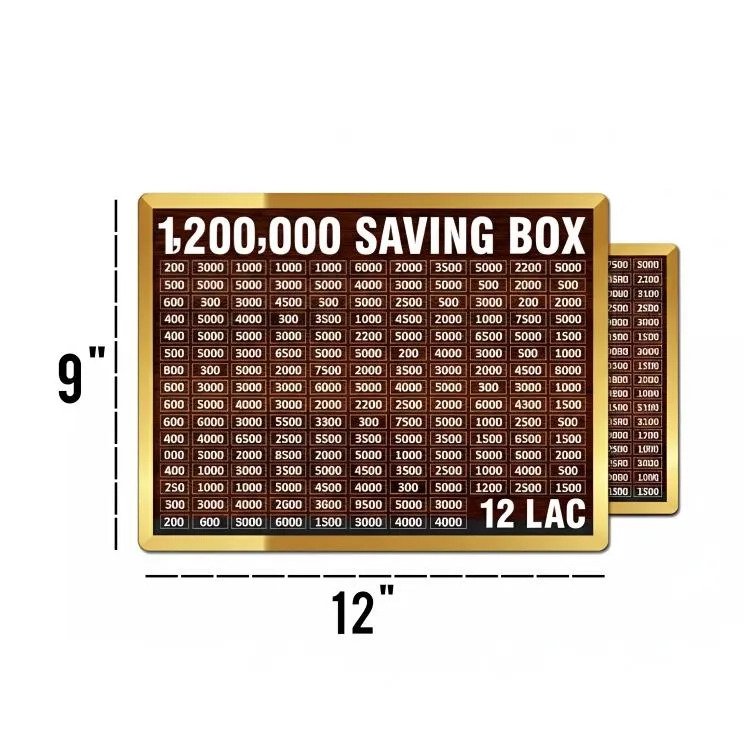 Premium 12 Lakh PKR Wooden Saving Box 2 Premium 12 Lakh PKR Wooden Saving Box - Image 2