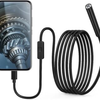 USB Endoscope Mini Camera 1080P with 5 Meter Waterproof Cable