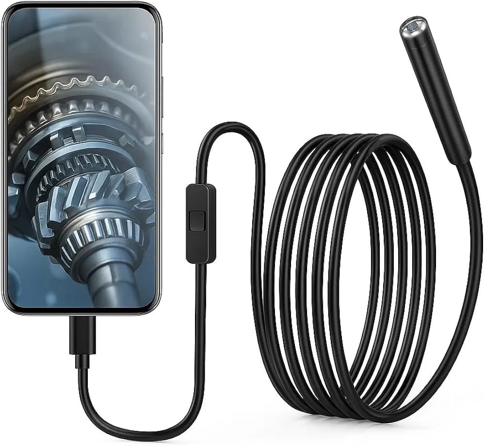 USB Endoscope Mini Camera 1080P 5M Inspection Camera 1 USB Endoscope Mini Camera 1080P with 5 Meter Waterproof Cable