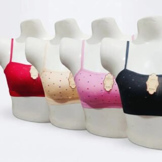 Malai Printed Bandeau Bra Set 4PC for Women