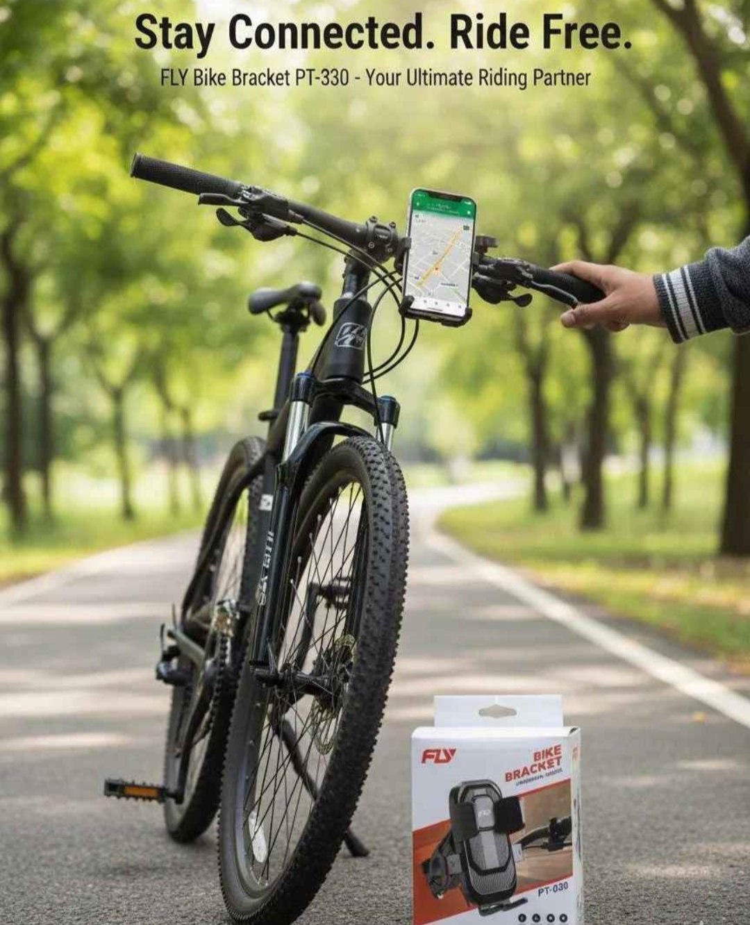 Universal Bike Phone Holder 360° Adjustable Mount 3 Universal Bike Phone Holder 360° Adjustable Mount - Image 3