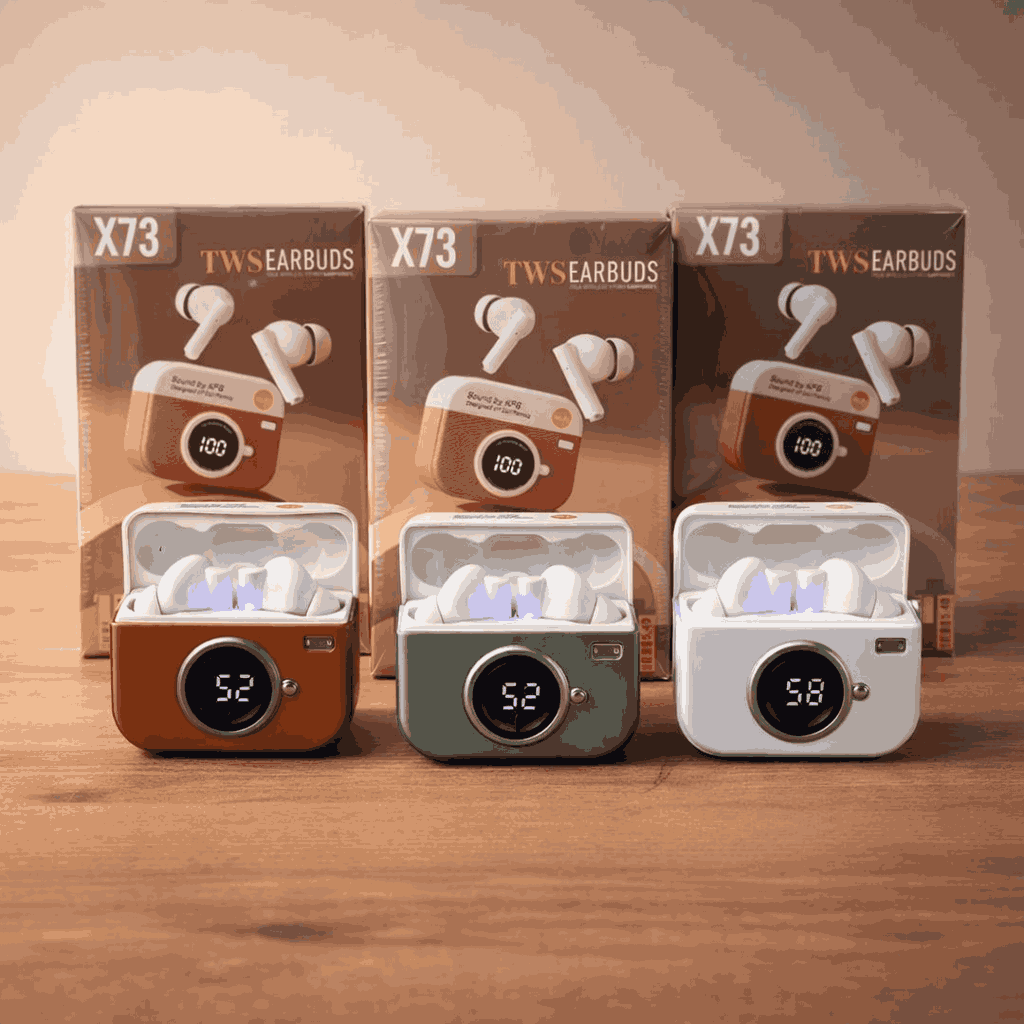 X73 TWS Wireless Earbuds Game Box Edition | Mobile Accessories 2 X73 TWS Wireless Earbuds Game Box Edition | Mobile Accessories - Image 2