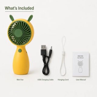 Portable USB Rechargeable Mini Handheld Fan for summer