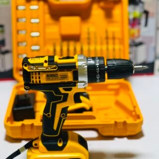 DeWalt 64V Cordless Drill with battery and carry case
