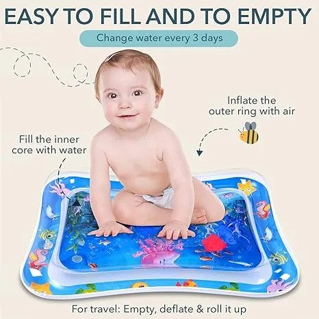 Baby Water Play Mat for Tummy Time | Toddlers 2 Baby Water Play Mat for Tummy Time | Toddlers - Image 2