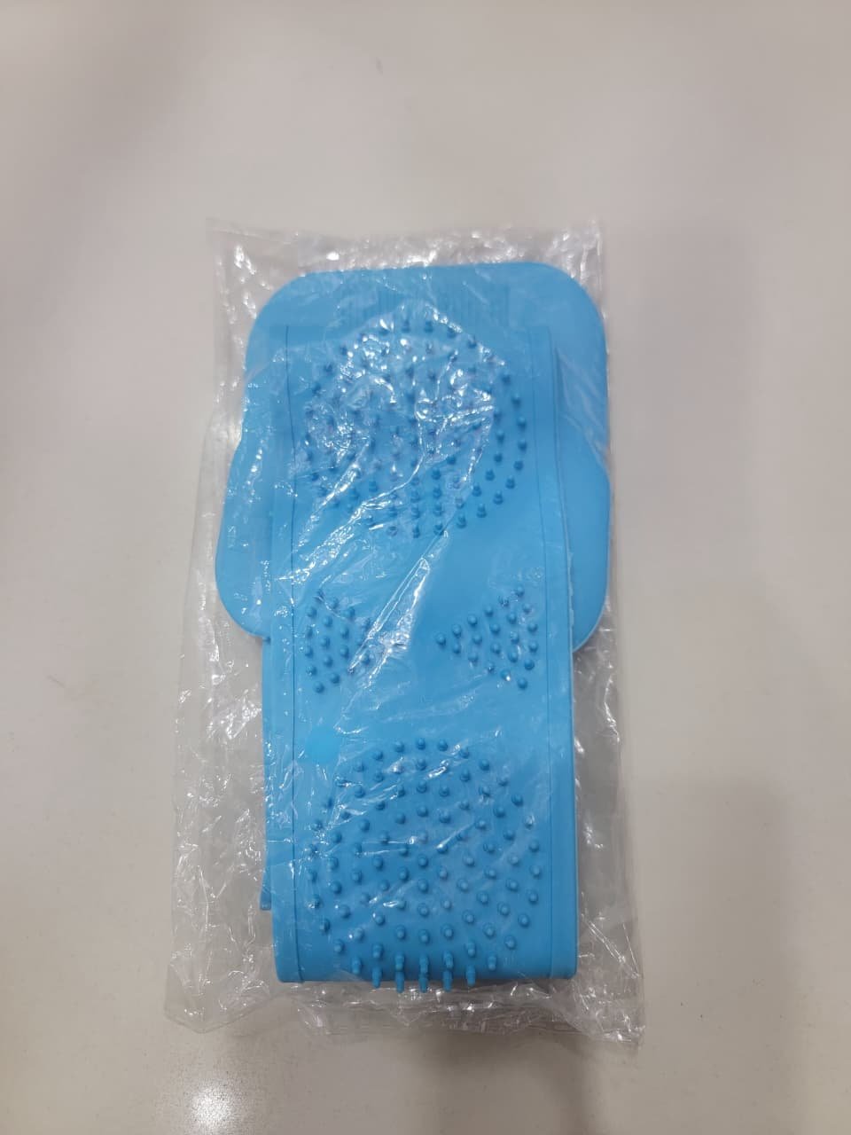 2 in 1 Silicone Bath Brush & Back Scrubber 5 Silicone Bath Brush Back Scrubber 2 piece bathing set