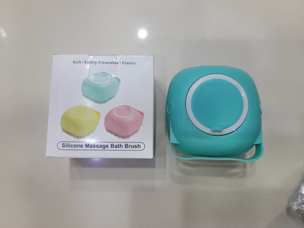 2 in 1 Silicone Bath Brush & Back Scrubber 3 2 in 1 Silicone Bath Brush & Back Scrubber - Image 3