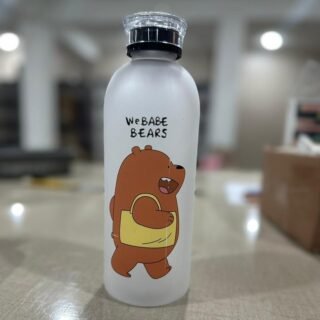 Panda Water Bottle 1000ML with We Bare Bears design