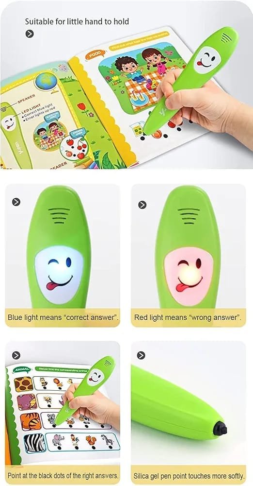 Kids Preschool Learning Book With Smart Talking Pen 3 Kids Preschool Learning Book With Smart Talking Pen - Image 3