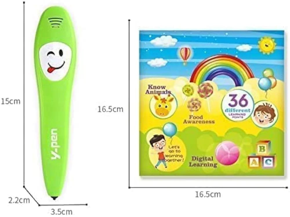 Kids Preschool Learning Book With Smart Talking Pen 1 Kids Preschool Learning Book with Smart Talking Pen for early education