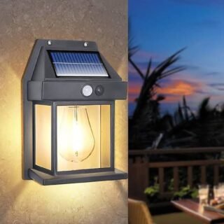 Solar Motion Sensor Wall Lamp 888 Big Size Outdoor Light