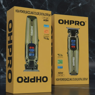 OHPRO OP 225 Professional Hair Trimmer Clipper for men grooming