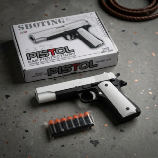 Toy Model Pistol 519B with soft foam bullets