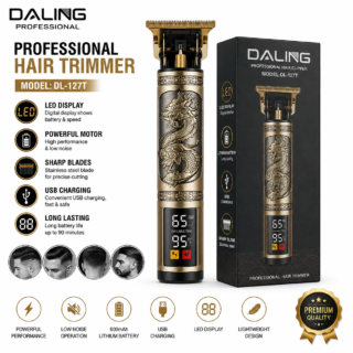 Daling DL 127T Hair Trimmer cordless rechargeable