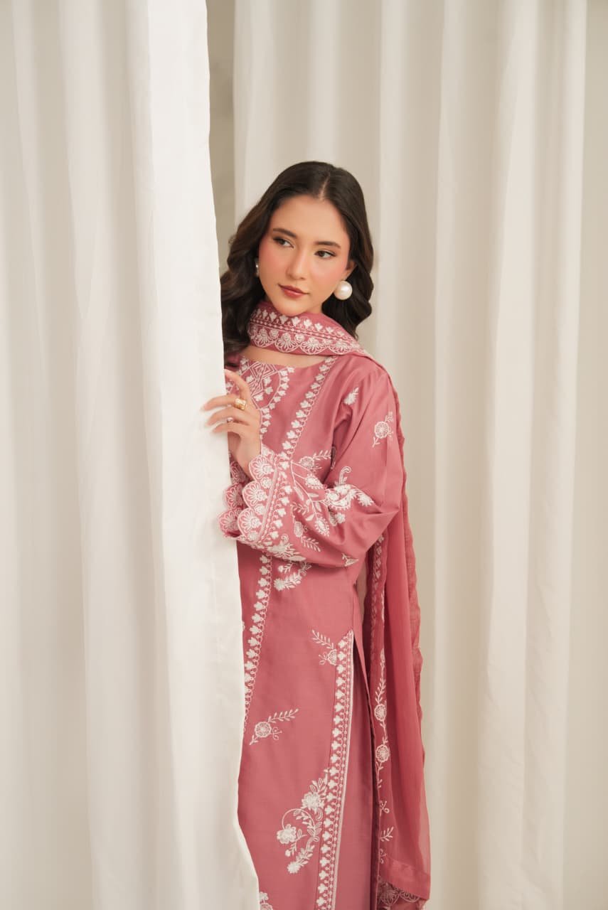 Elaan Embroidered 3PC Plazo Suit | Stitched Collection 4 Elaan Embroidered 3PC Plazo Suit | Stitched Collection - Image 4