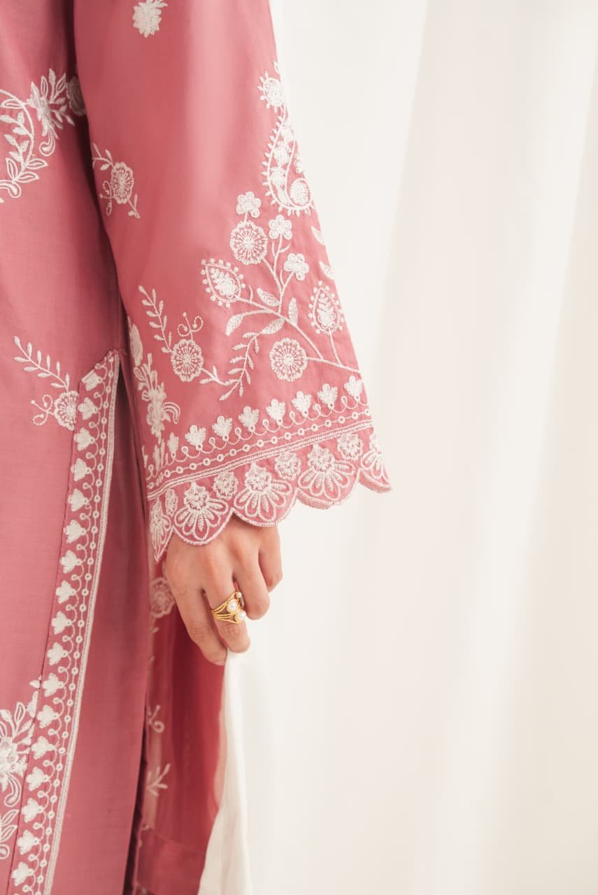 Elaan Embroidered 3PC Plazo Suit | Stitched Collection 9 Elaan Embroidered 3PC Plazo Suit | Stitched Collection - Image 9