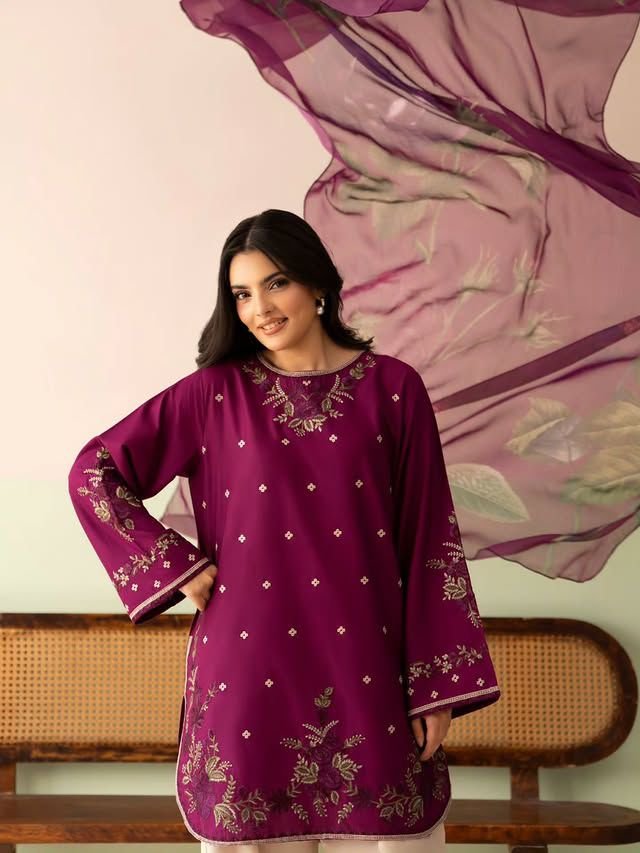 Nova Embroidery 3PC Suit, Premium Lawn | Stitched Collection 4 Nova Embroidery 3PC Suit, Premium Lawn | Stitched Collection - Image 4