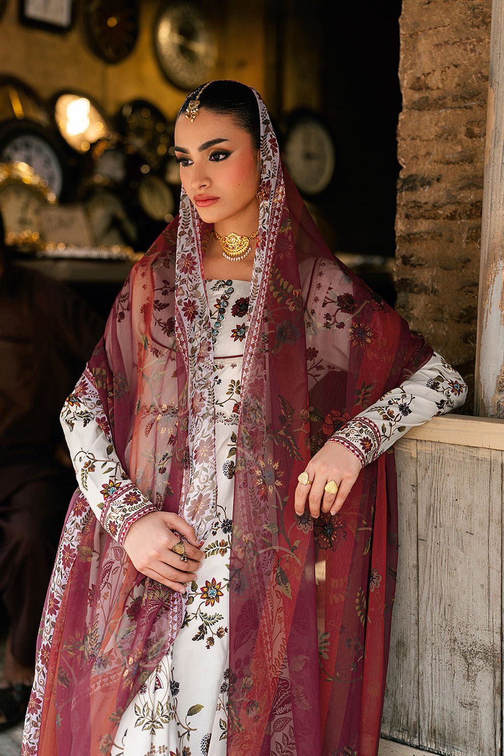 Anarkali Printed 3PC Maxi, Premium Silky Lawn | Stitched Collection 5 Anarkali Printed 3PC Maxi, Premium Silky Lawn | Stitched Collection - Image 5