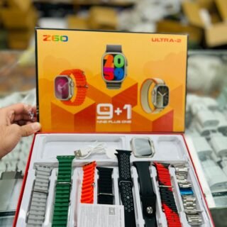 Z60 Ultra 2 Smartwatch 49mm with 8 Silicone Straps