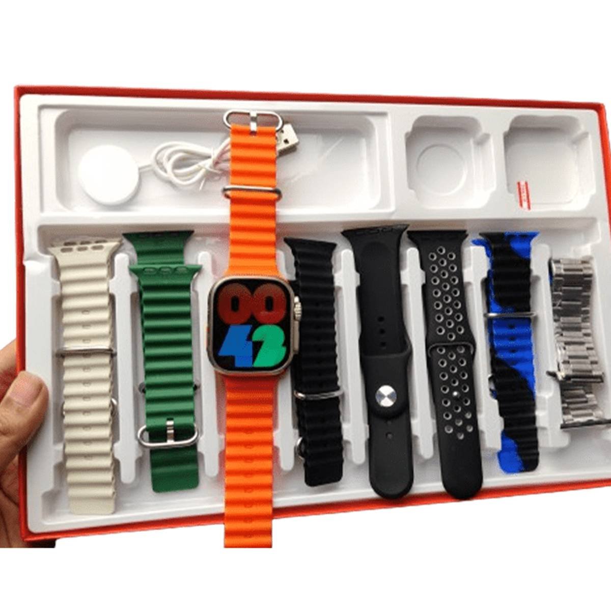 Z60 Ultra 2 Smartwatch 49mm with 8 Silicone Straps 2 Z60 Ultra 2 Smartwatch 49mm with 8 Silicone Straps