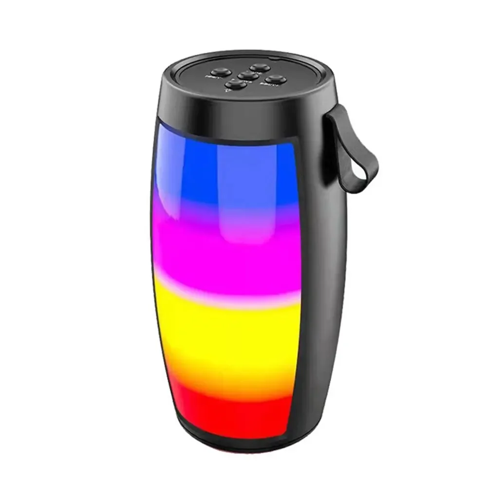 1202 Portable Bluetooth Speaker with LED Lights | Audio & Music 2 1202 Portable Bluetooth Speaker with LED Lights | Audio & Music - Image 2