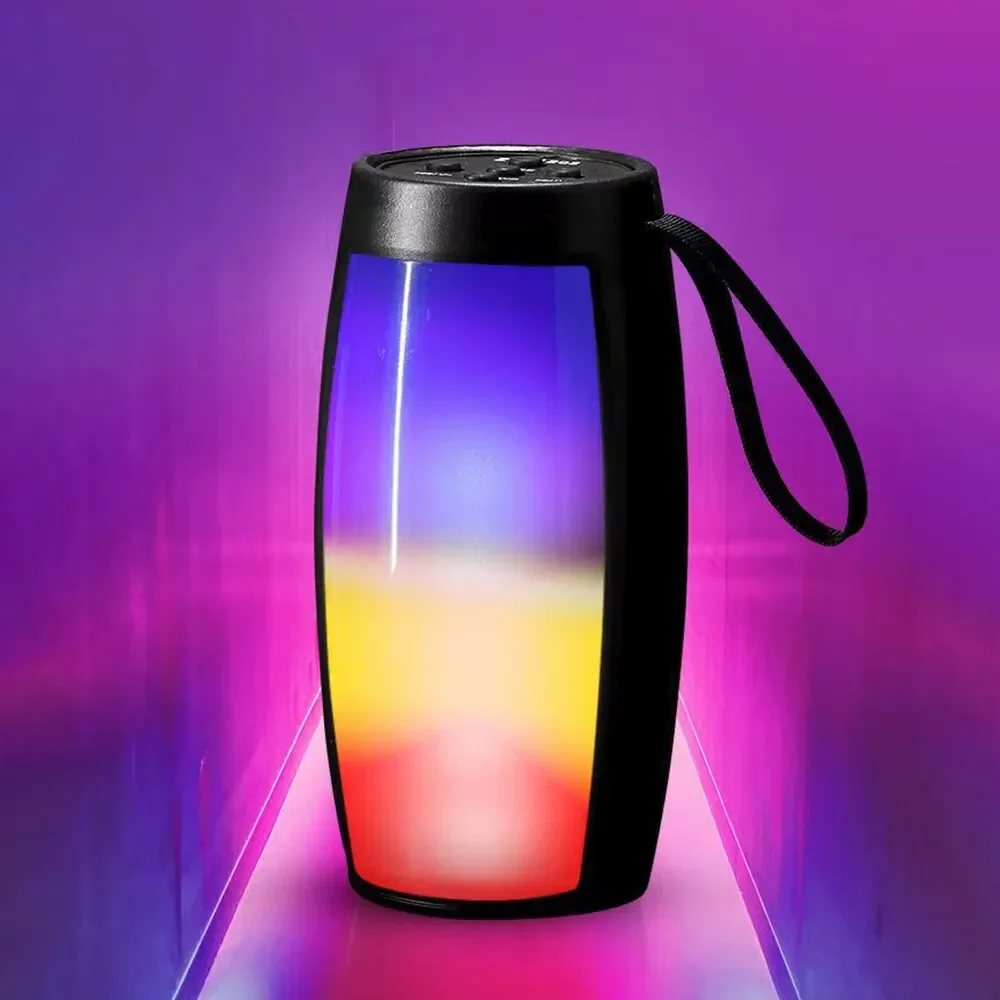 1202 Portable Bluetooth Speaker with LED Lights | Audio & Music 1 1202 Bluetooth Speaker Portable with LED Lights