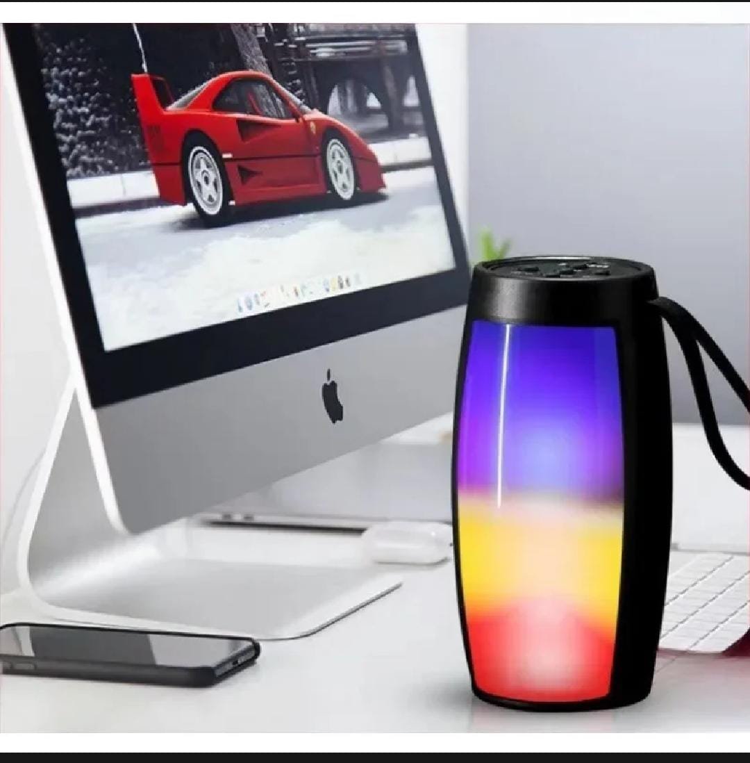 1202 Portable Bluetooth Speaker with LED Lights | Audio & Music 8 1202 Portable Bluetooth Speaker with LED Lights | Audio & Music - Image 8