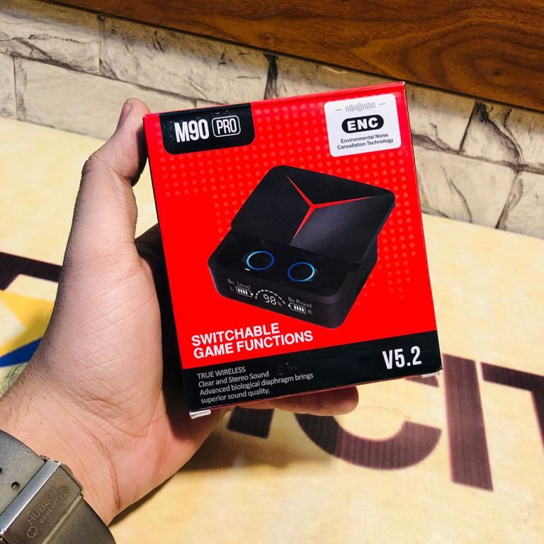 M90 Pro TWS Bluetooth 5.3 Earbuds with Charging Case | Audio & Mobile accessories 3 M90 Pro TWS Bluetooth 5.3 Earbuds with Charging Case | Audio & Mobile accessories - Image 3