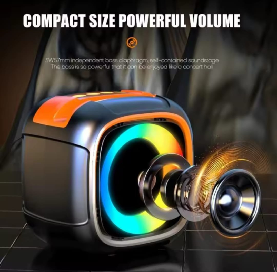 S11 Mini Portable Bluetooth Speaker with Phone Holder 4 S11 Mini Portable Bluetooth Speaker with Phone Holder - Image 4