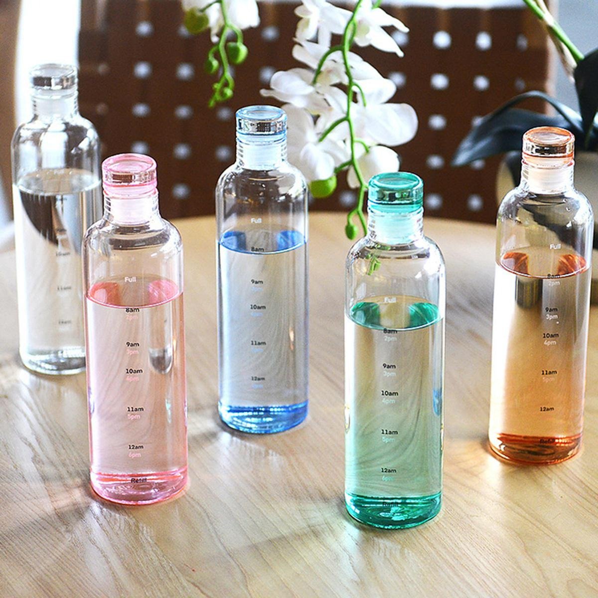 Transparent Plastic Water Bottle 500ml | Sports & Outdoor | Office Water Bottle 4 500ml Water Bottle Pakistan transparent plastic design
