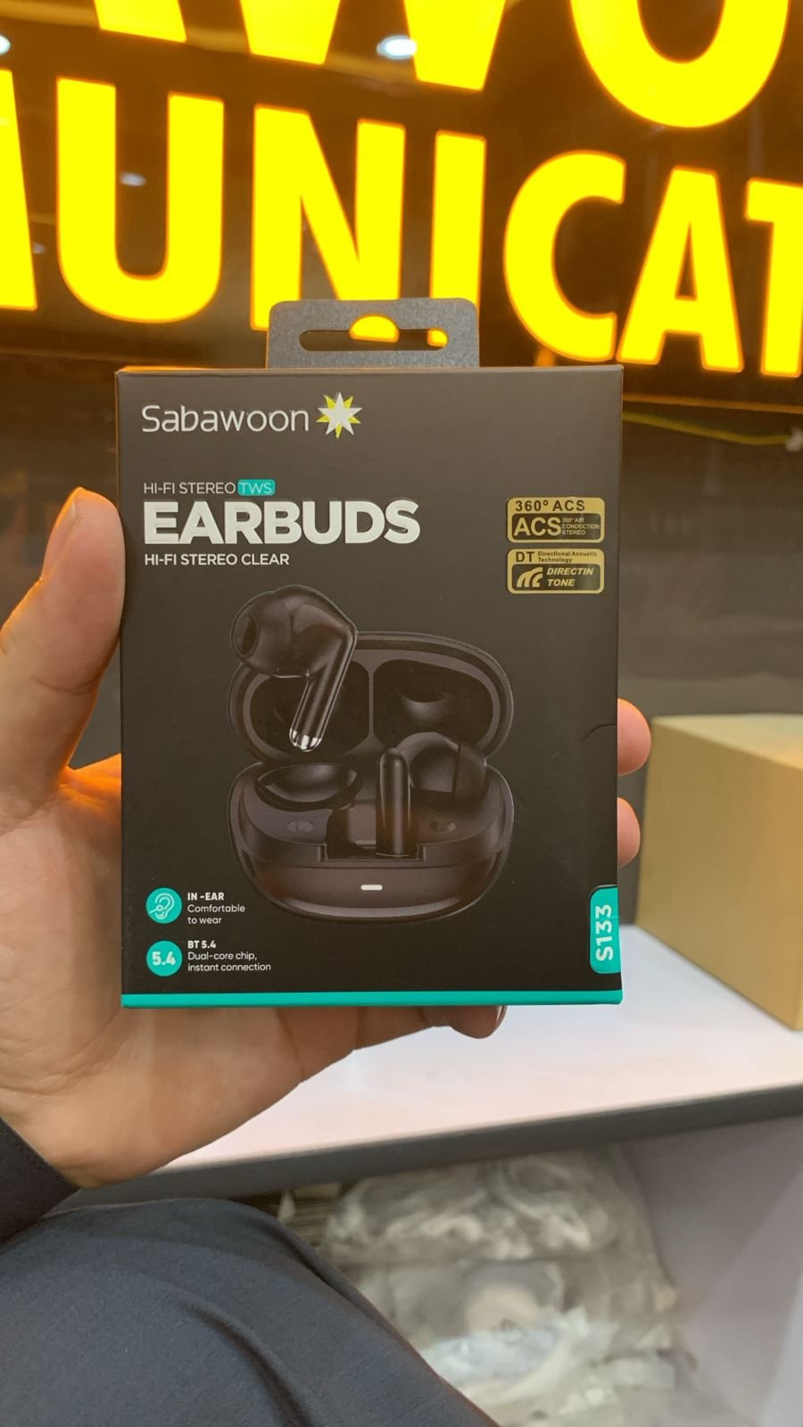 Sabawoon ST33 Wireless Earbuds Bluetooth 5.4 | Audio & Music 2 Sabawoon ST33 Wireless Earbuds Bluetooth 5.4