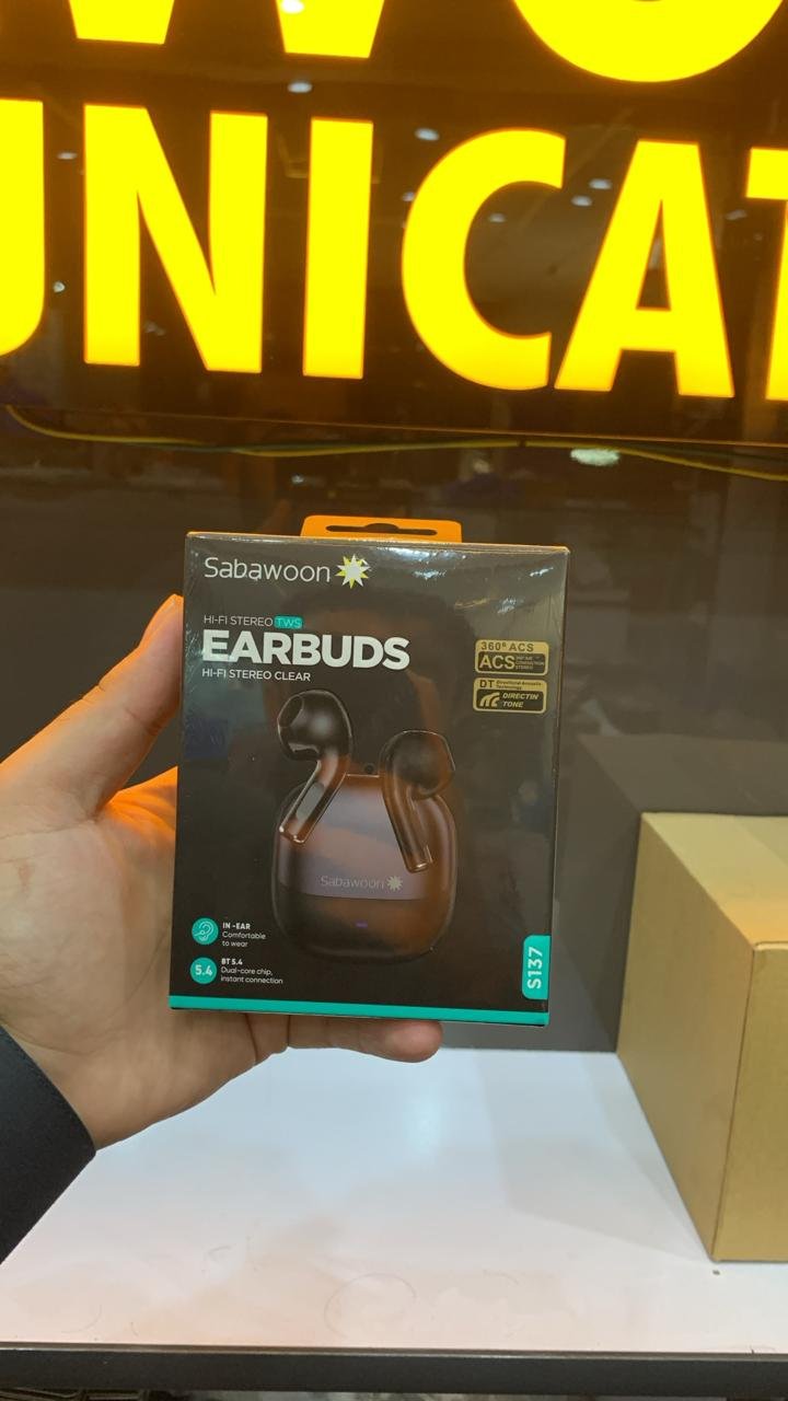 Sabawoon S137 Wireless Earbuds Bluetooth 5.4 | Audio & Music 2 Sabawoon S137 Wireless Earbuds Bluetooth 5.4