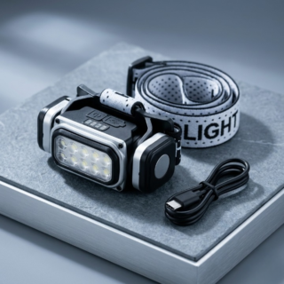 HX T90 LED Headlight rechargeable headlamp