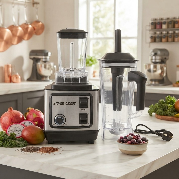 Silver Crest SC 1589 A 2 In 1 Blender Grinder | Home Appliances 3 Silver Crest SC 1589 A 2 In 1 Blender Grinder | Home Appliances - Image 3