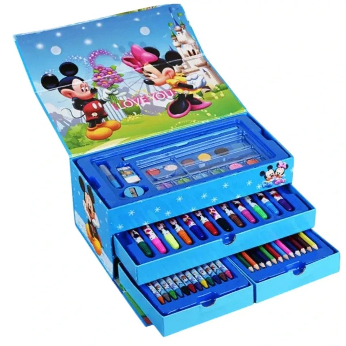 54 Pcs Color Kit Art & Drawing Set for Kids | Stationery & Art 4 54 Pcs Color Kit Art & Drawing Set for Kids | Stationery & Art - Image 4