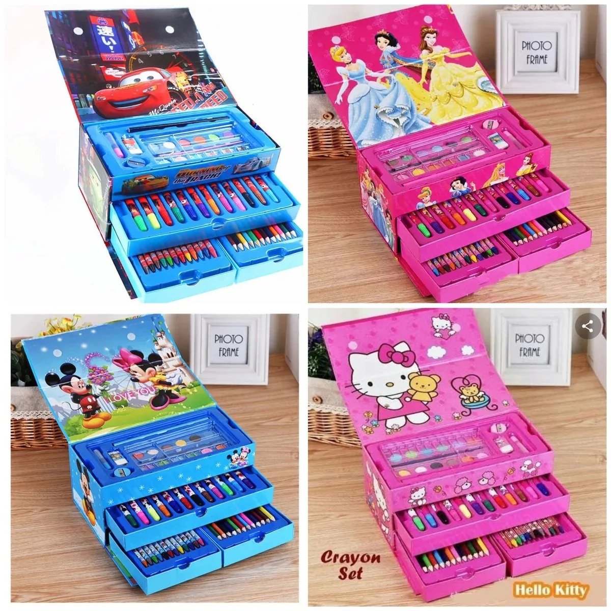 54 Pcs Color Kit Art & Drawing Set for Kids | Stationery & Art 2 54 Pcs Color Kit Art & Drawing Set for Kids | Stationery & Art - Image 2