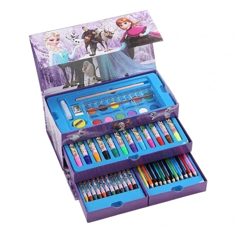 54 Pcs Color Kit Art & Drawing Set for Kids | Stationery & Art 3 54 Pcs Color Kit Art & Drawing Set for Kids | Stationery & Art - Image 3